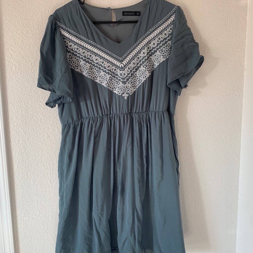 Blue Mikarose Dress